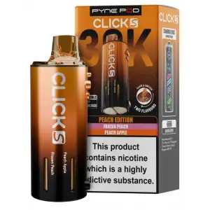 Peach Edition Pyne Pod Click S 30K Pods